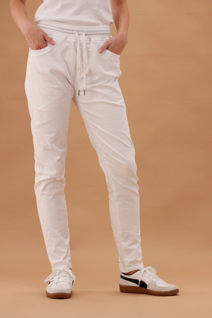 Elm Margo Jogger White