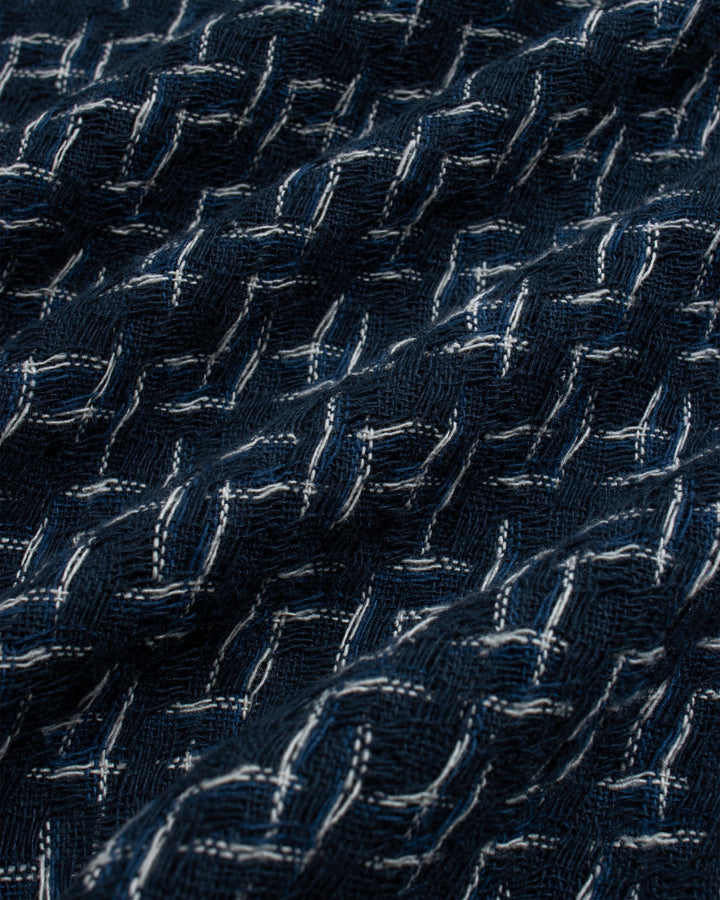 Far Afield Busy Shirt Dobby Architect Blue