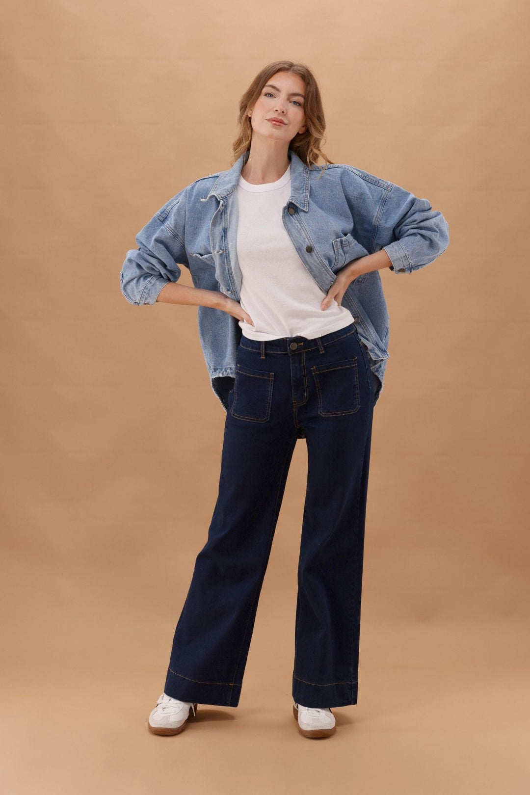 Wakee Lizzy Jean Indigo Blue