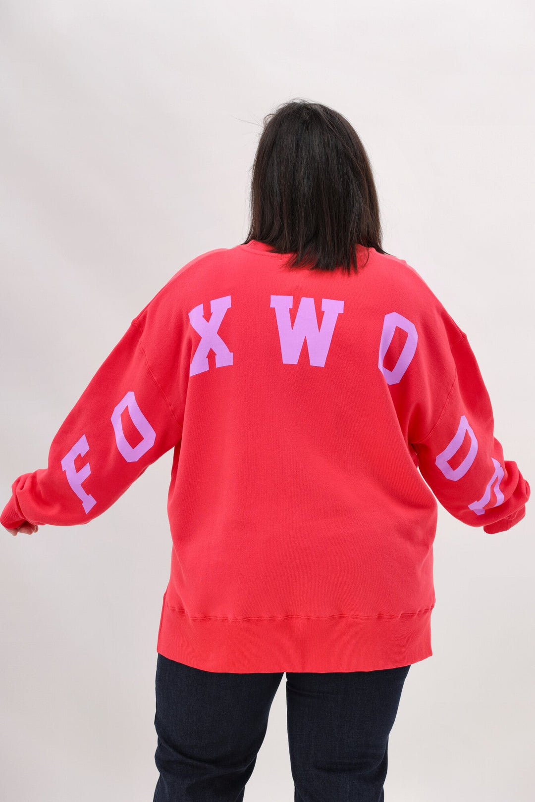 Foxwood Interval Crew Raspberry with Neon Lilac