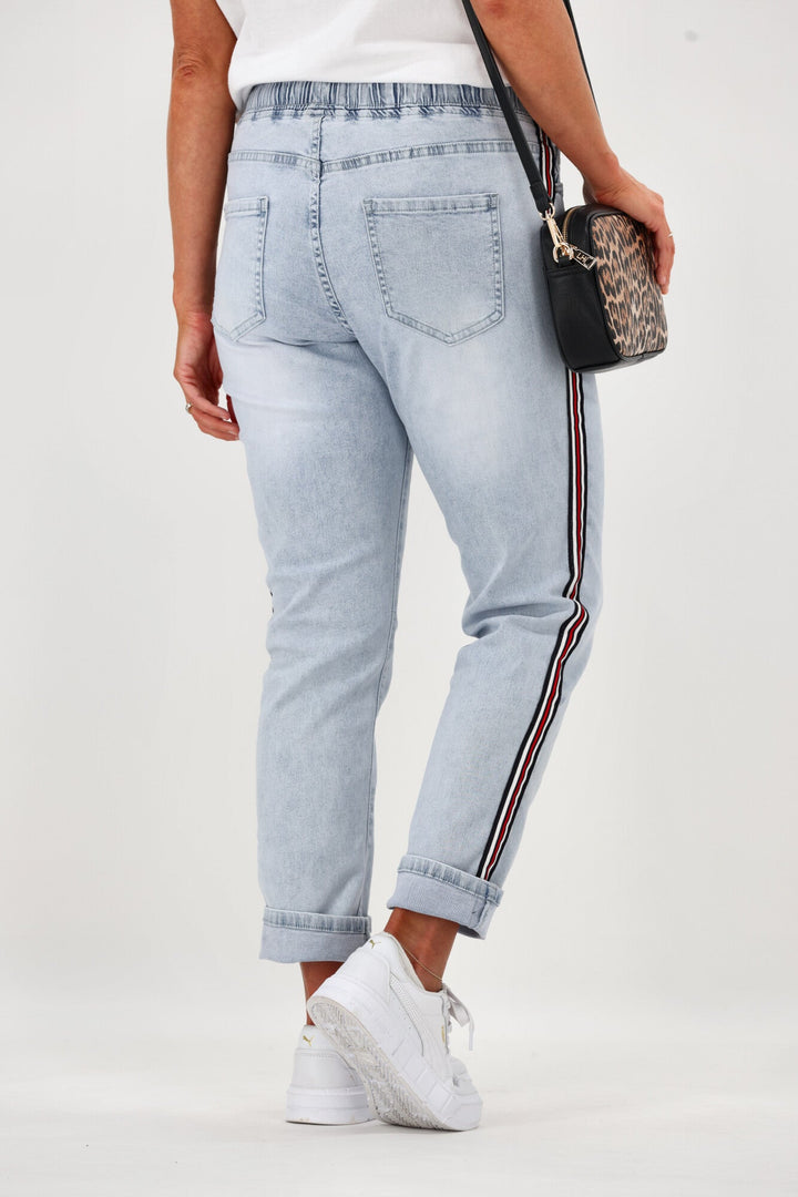 Foxwood Juliette Taped Jogger Vintage Pale Blue