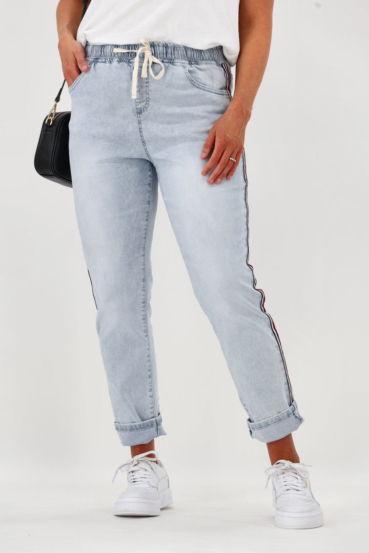 Foxwood Juliette Taped Jogger Vintage Pale Blue