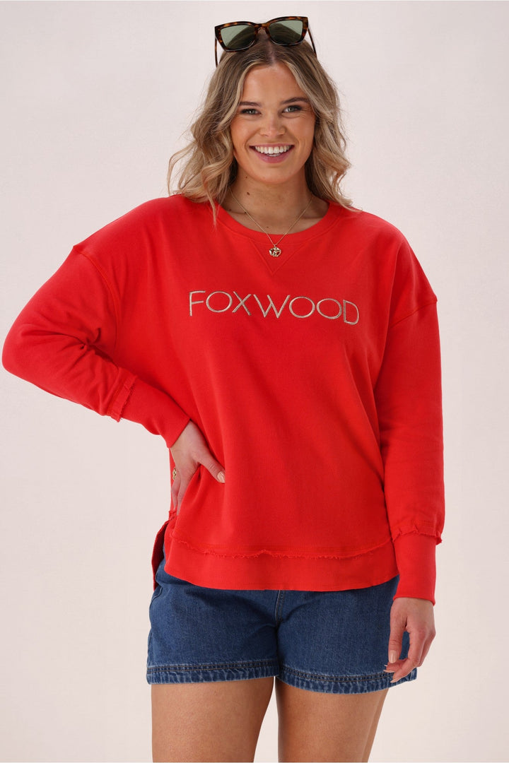 Foxwood Simplified Crew Red