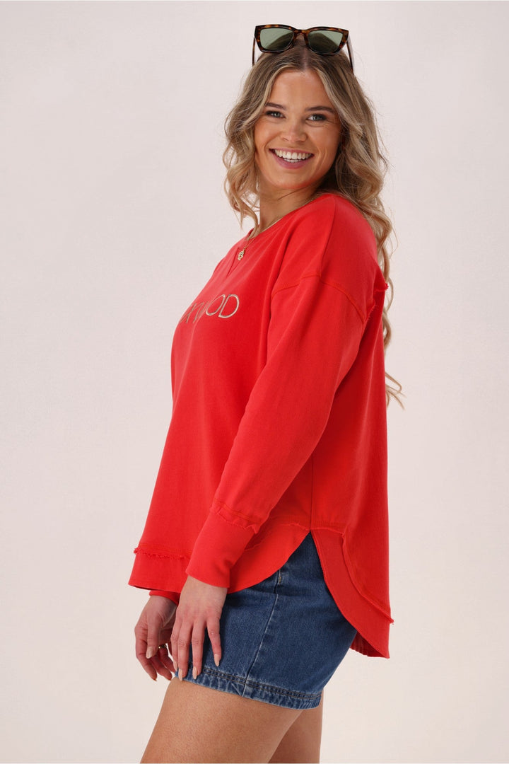 Foxwood Simplified Crew Red
