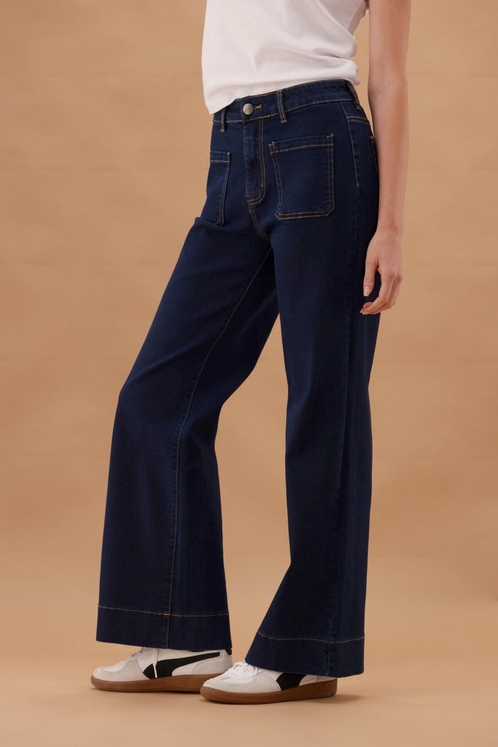 Wakee Lizzy Jean Indigo Blue