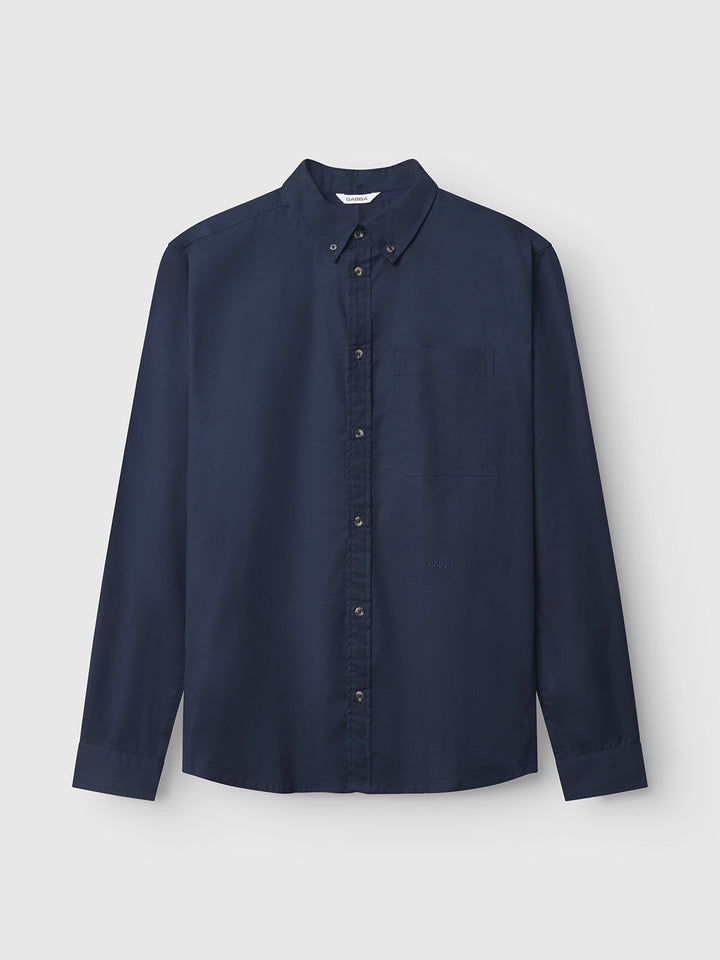 Gabba Bent Regular Ox Long Sleeve Dark Navy