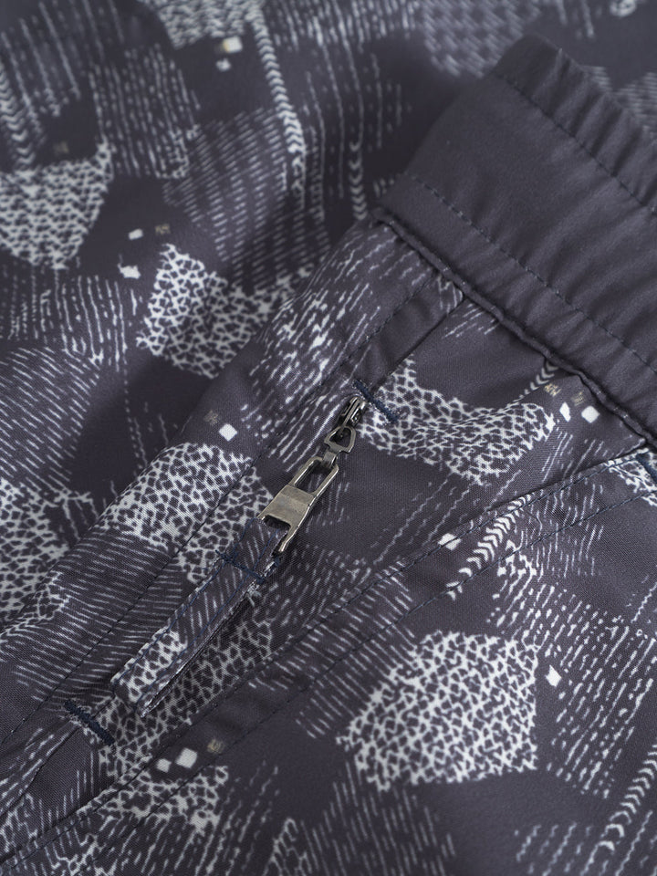 Gabba Jackson Print S Swim Shorts - Blue Pattern