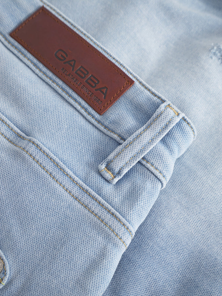 Gabba Jason K3787 SANZA Shorts Lt Blue