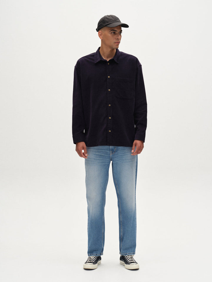 Gabba Jens Regular LS Cord Navy