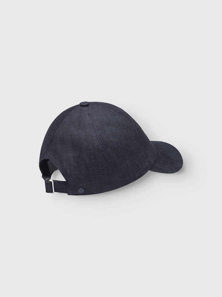 Gabba Sty Self Dark Blue Denim Cap