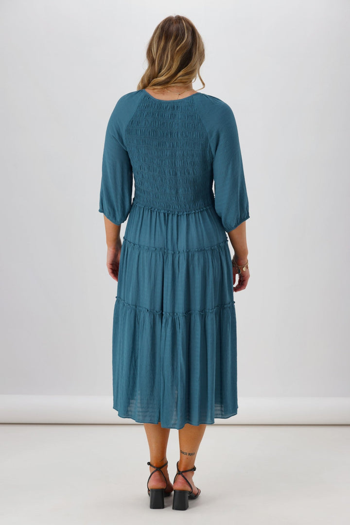 Gloss The Label Alouette Dress Blue