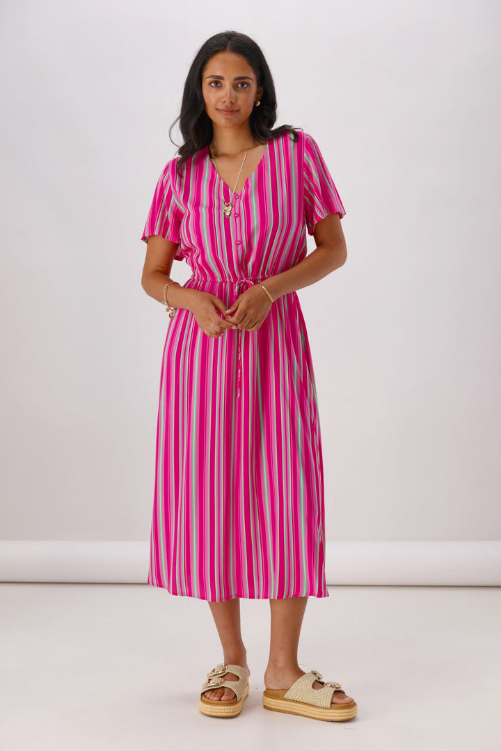 Gloss The Label Hazel Dress Stripe