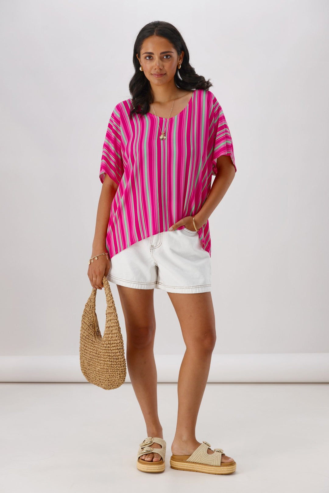Gloss The Label Hazel Top Stripe