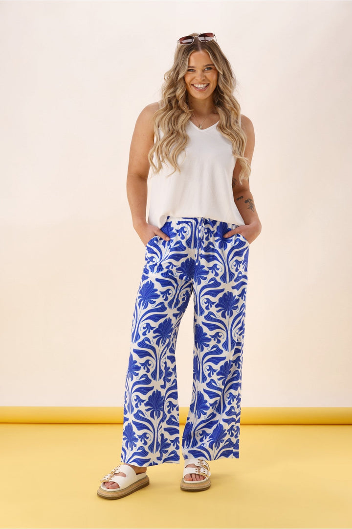 Gloss The Label Ione Pant Print