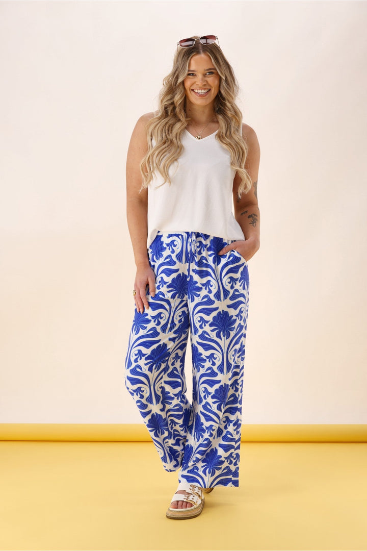 Gloss The Label Ione Pant Print