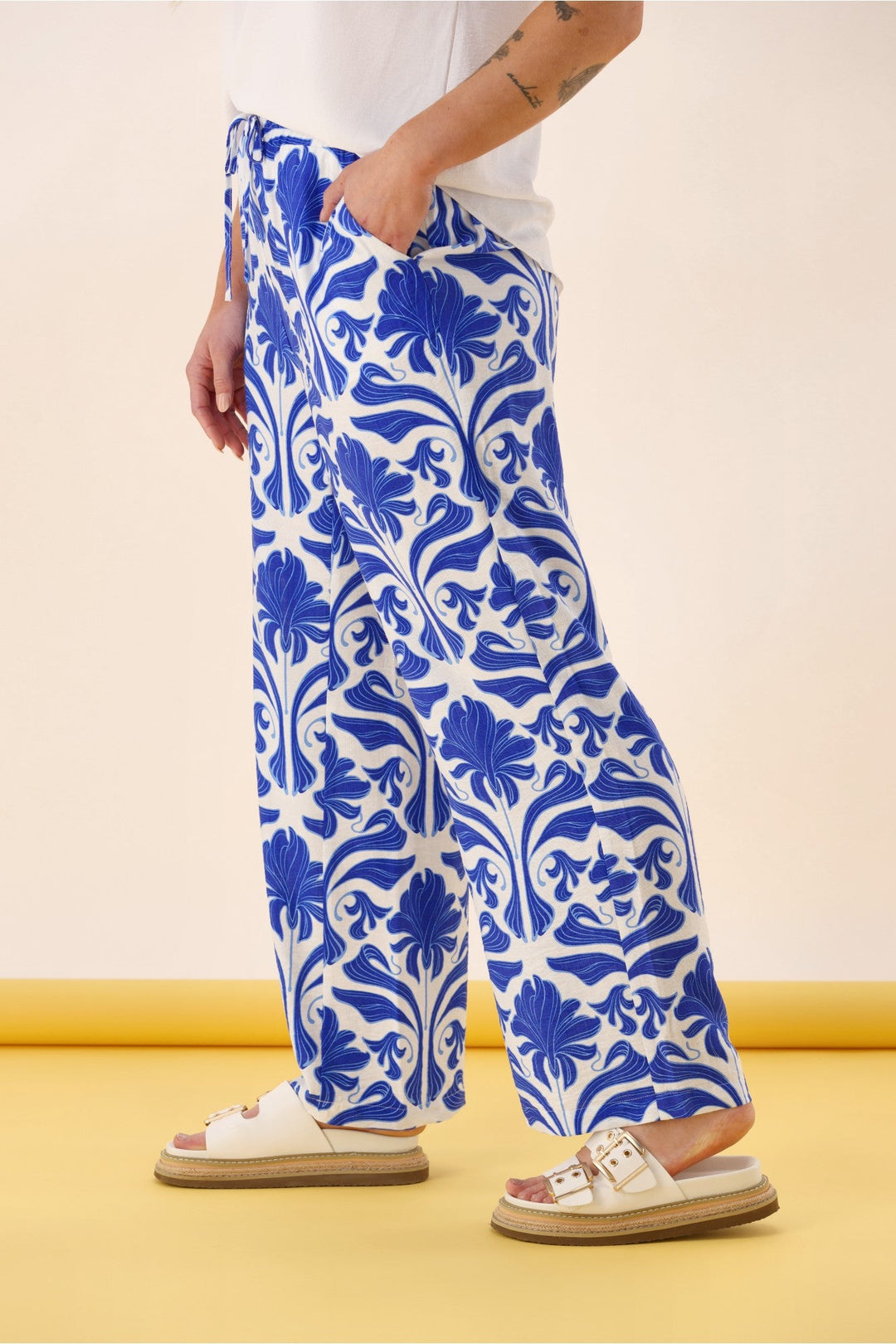 Gloss The Label Ione Pant Print
