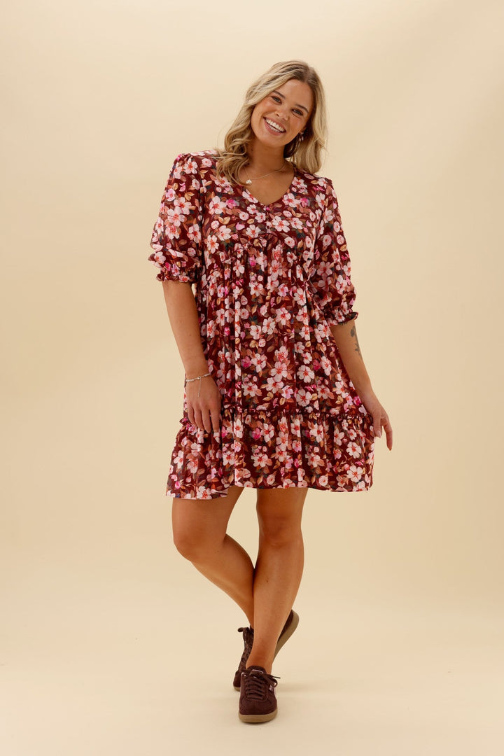 Gloss The Label Talephi Dress Blossom Floral
