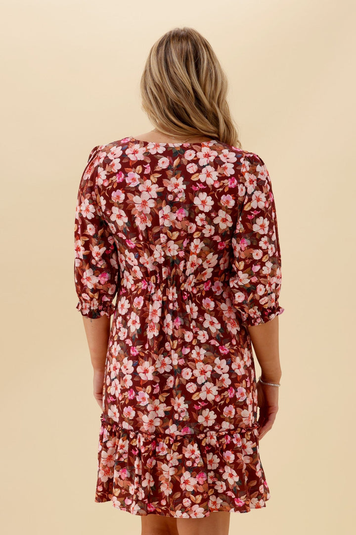 Gloss The Label Talephi Dress Blossom Floral