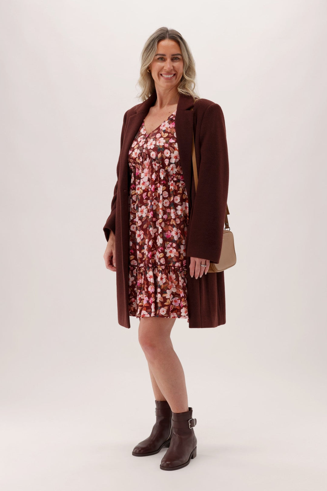 Gloss The Label Talephi Dress Blossom Floral