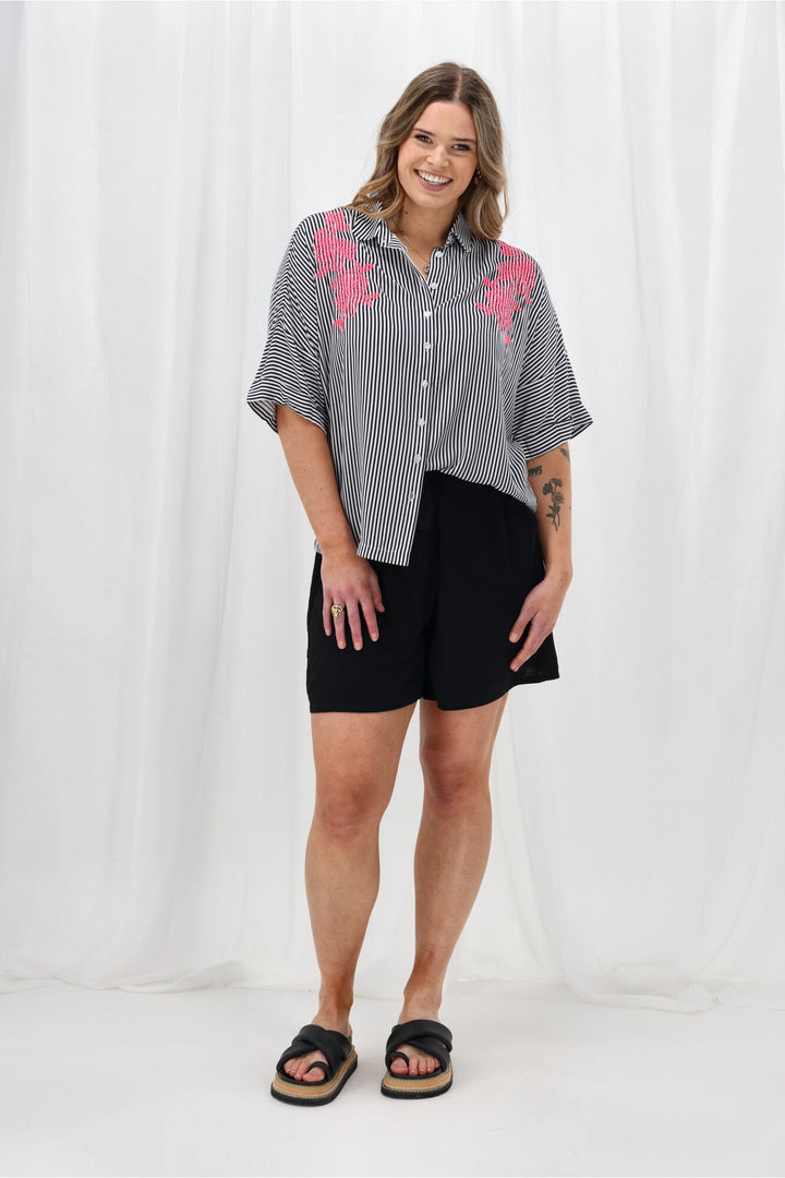 Gloss The Label Trinity Short Black