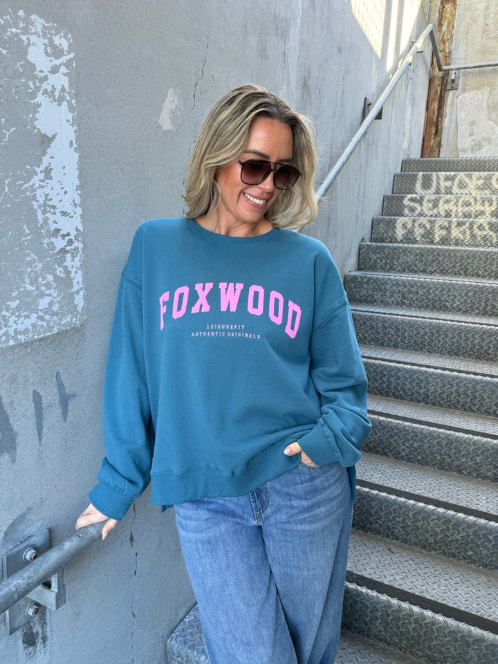Foxwood Interval Crew Ocean Neon Pink