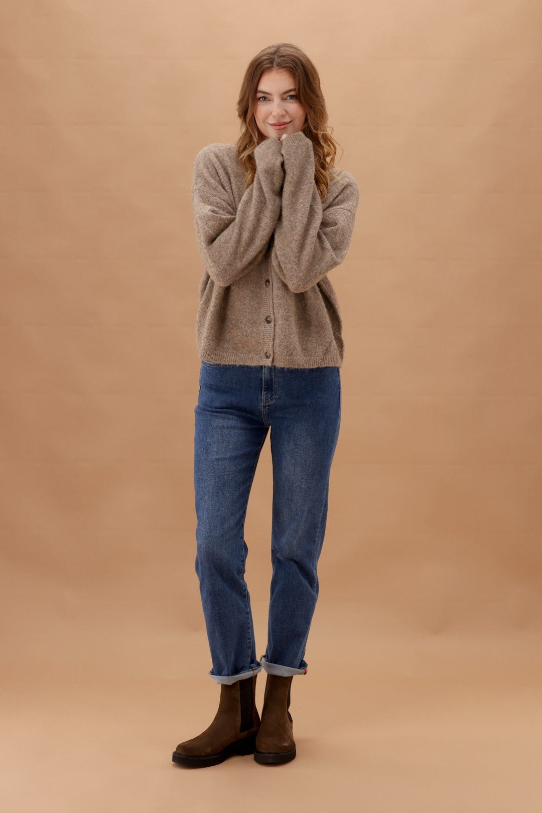 Elm Ada Straight Leg Jean Washed Blue