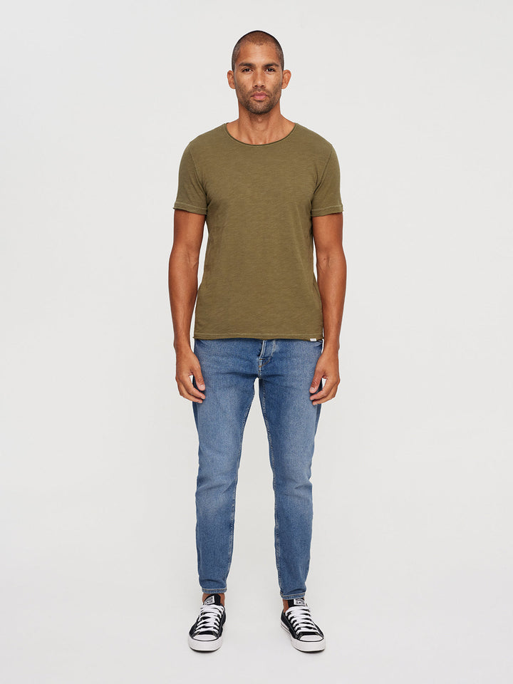 Gabba Konrad Slub S/S Tee Army