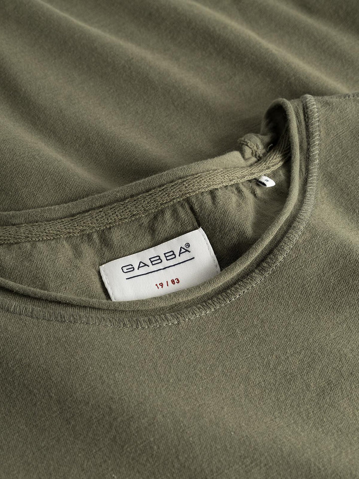 Gabba Konrad Slub S/S Tee Army