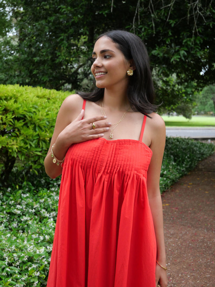 Ayva Estelle Maxi Dress Red