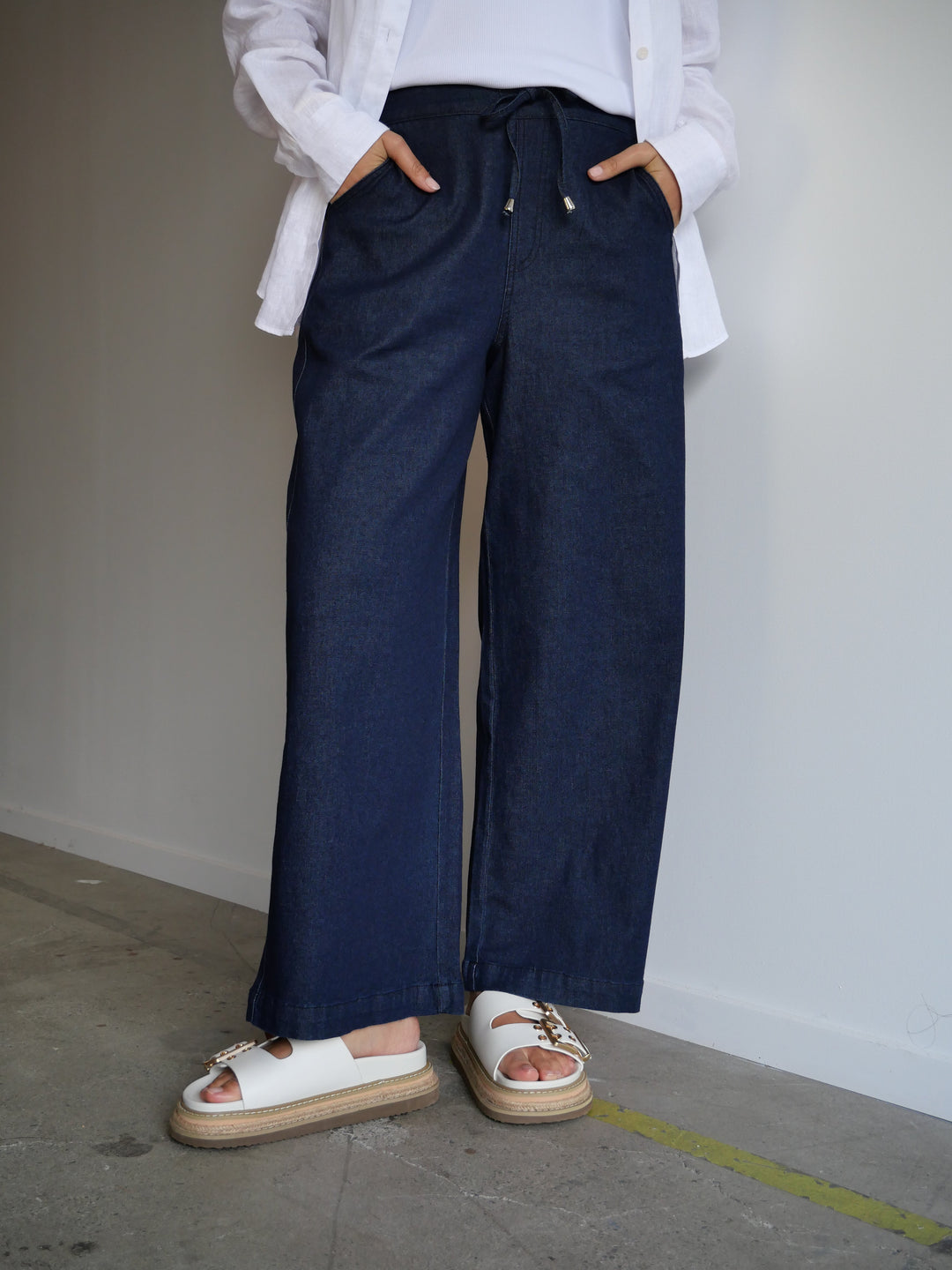 Sunday Boho Zack Wide Leg Jean Denim