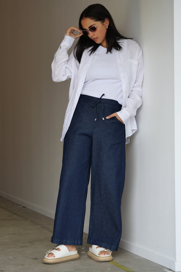 Sunday Boho Zack Wide Leg Jean Denim