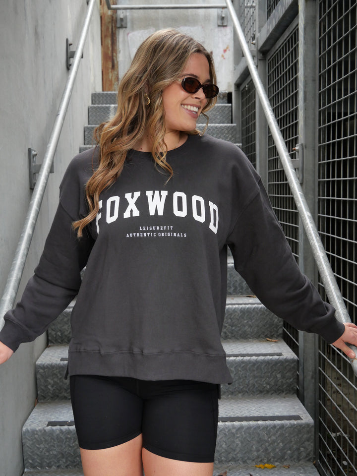 Foxwood Interval Crew Dark Grey