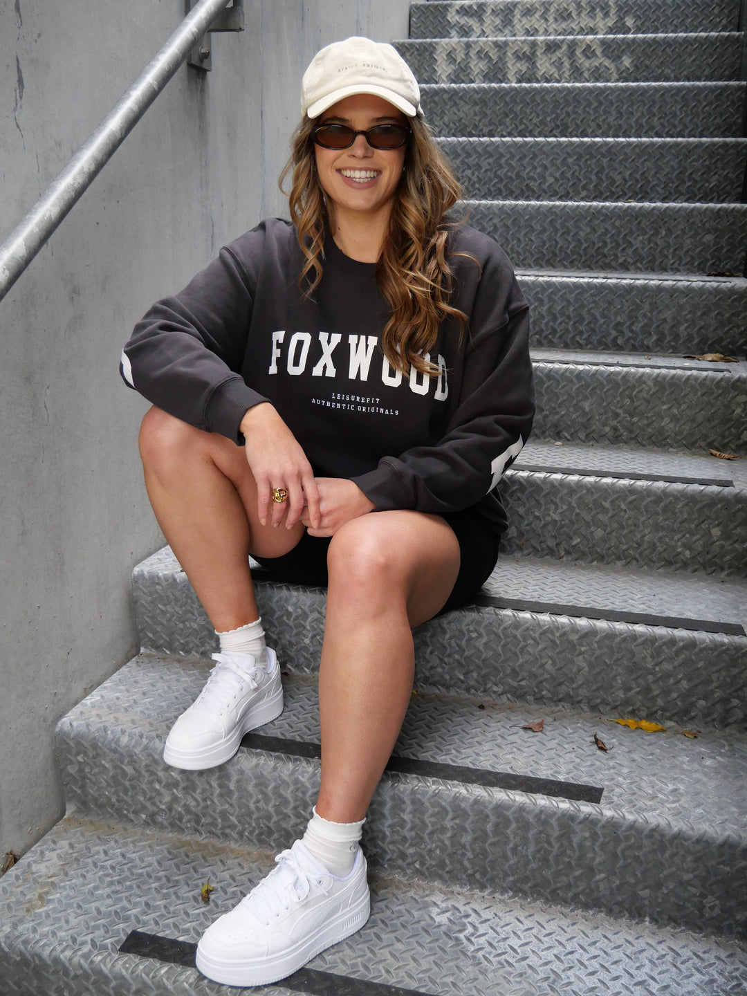 Foxwood Interval Crew Dark Grey