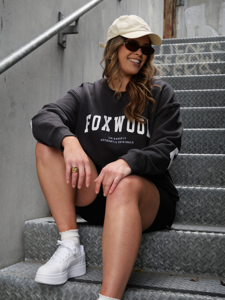 Foxwood Interval Crew Dark Grey