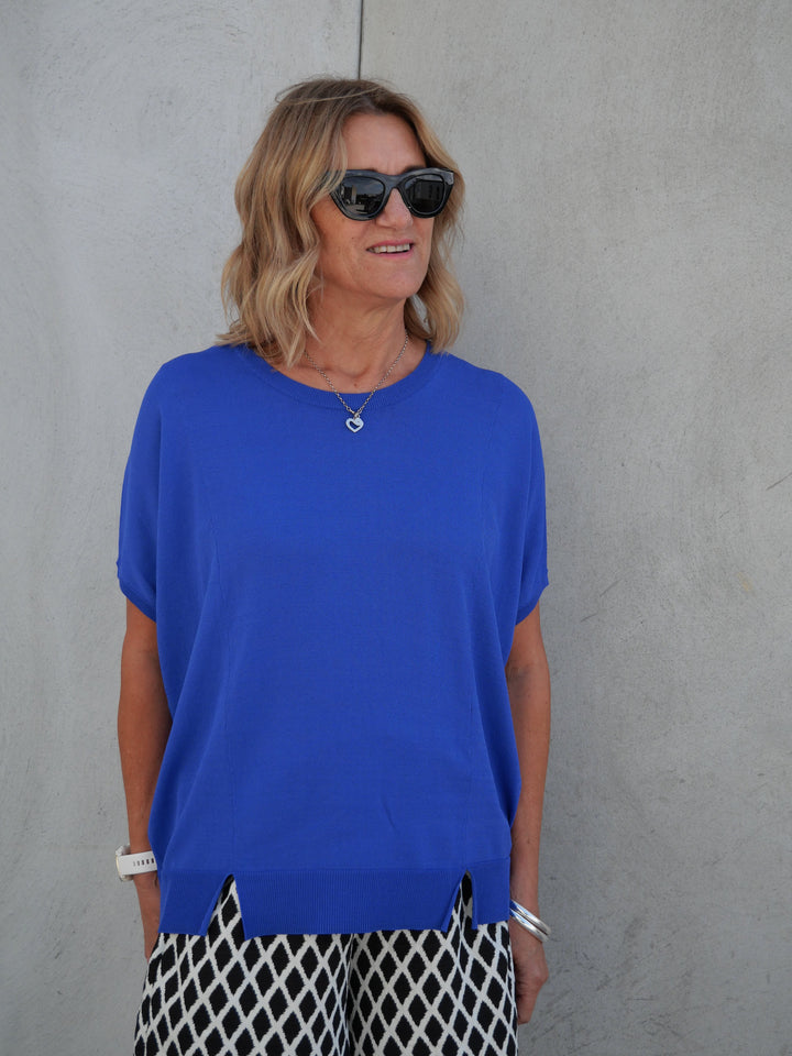 Label Seb Knit Sweater Blue