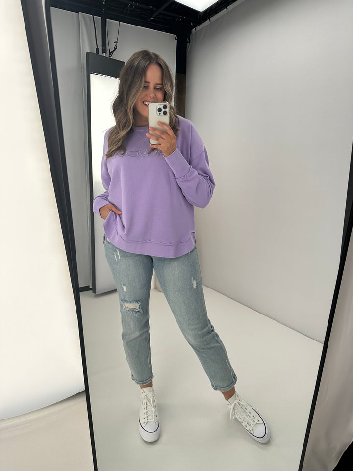 Foxwood Simplified Crew Lavender