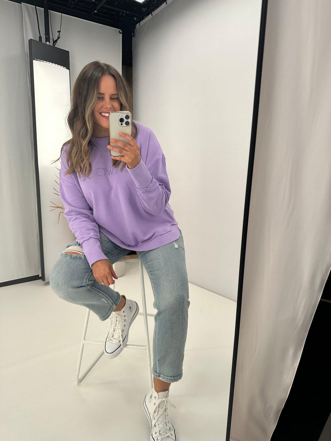 Foxwood Simplified Crew Lavender