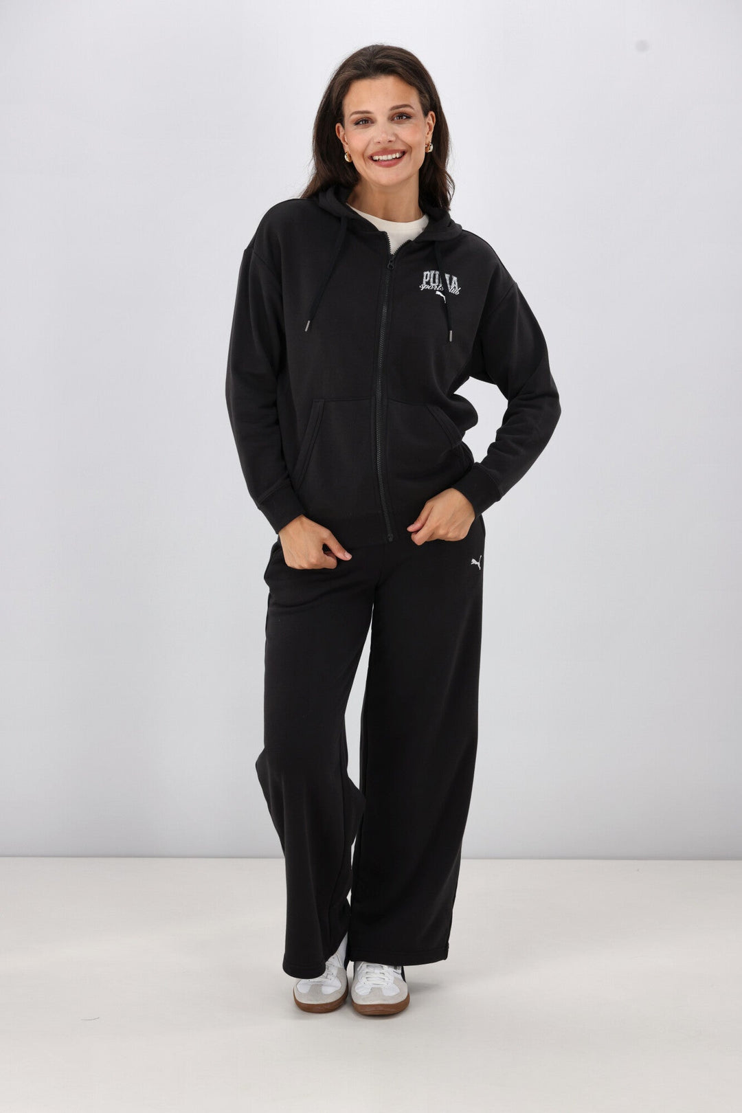 Puma CLASS Full- Zip Hoodie TR Black
