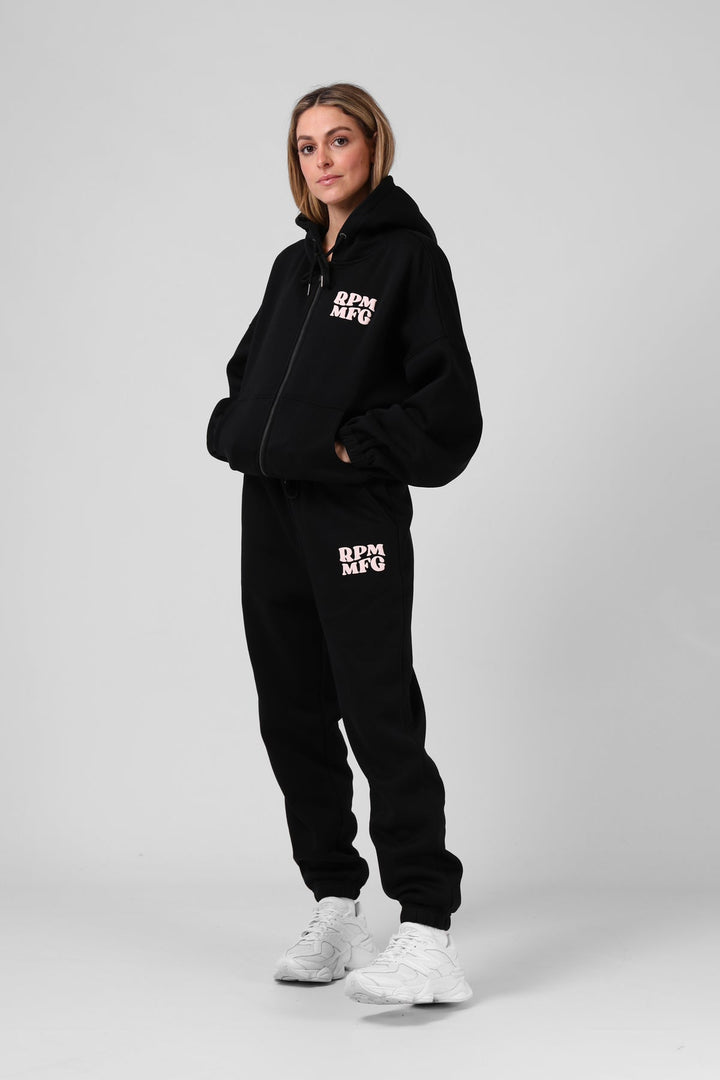 RPM Zip Thru Hood Black