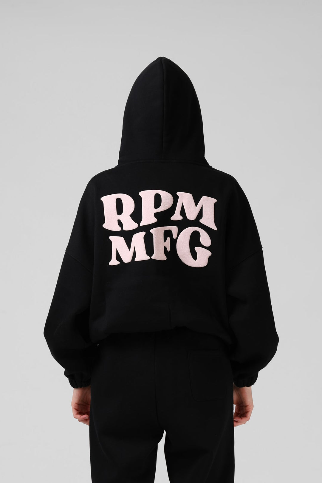 RPM Zip Thru Hood Black
