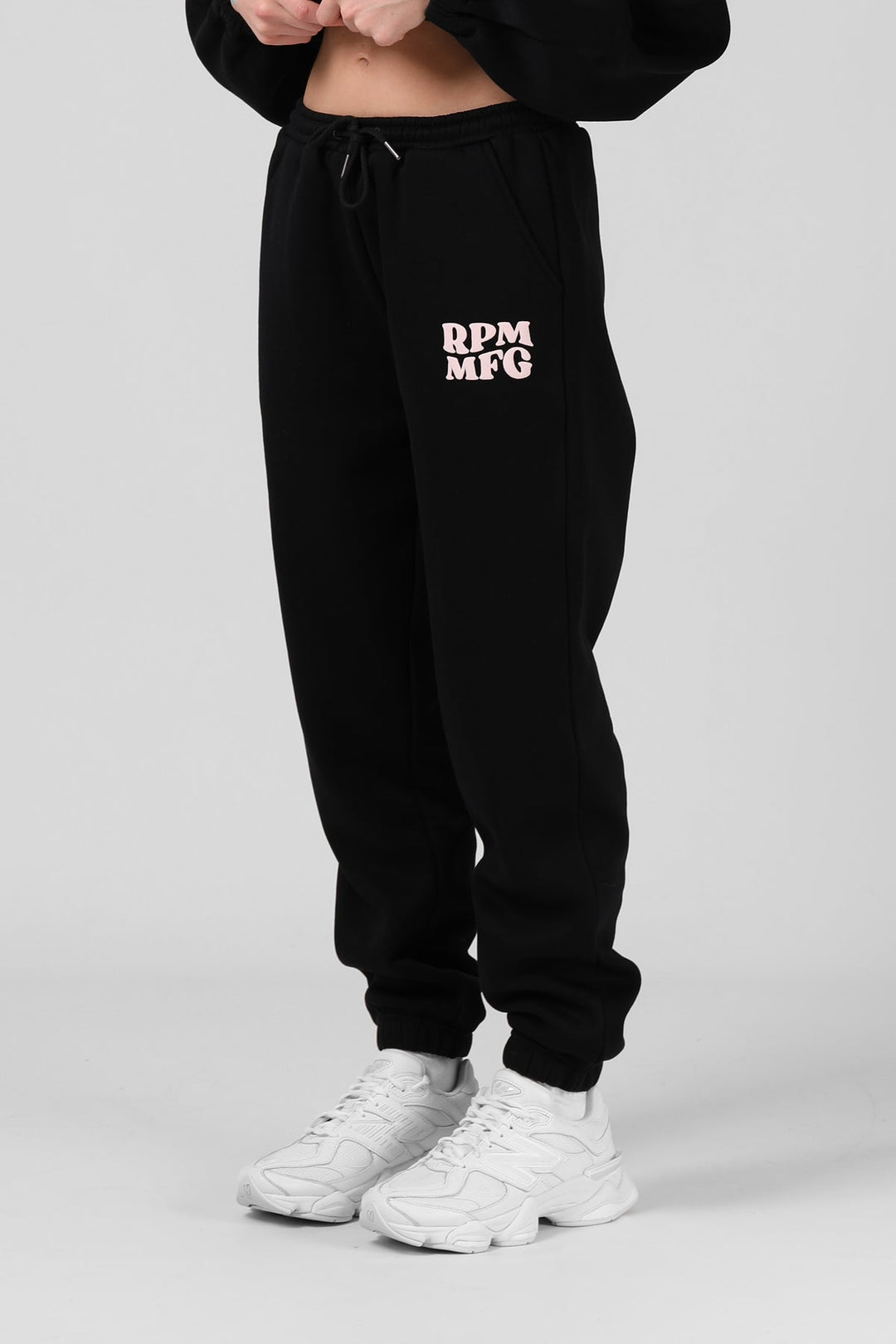 RPM Baggy Track Pant Black