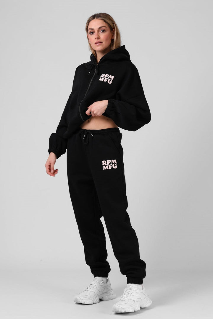 RPM Baggy Track Pant Black