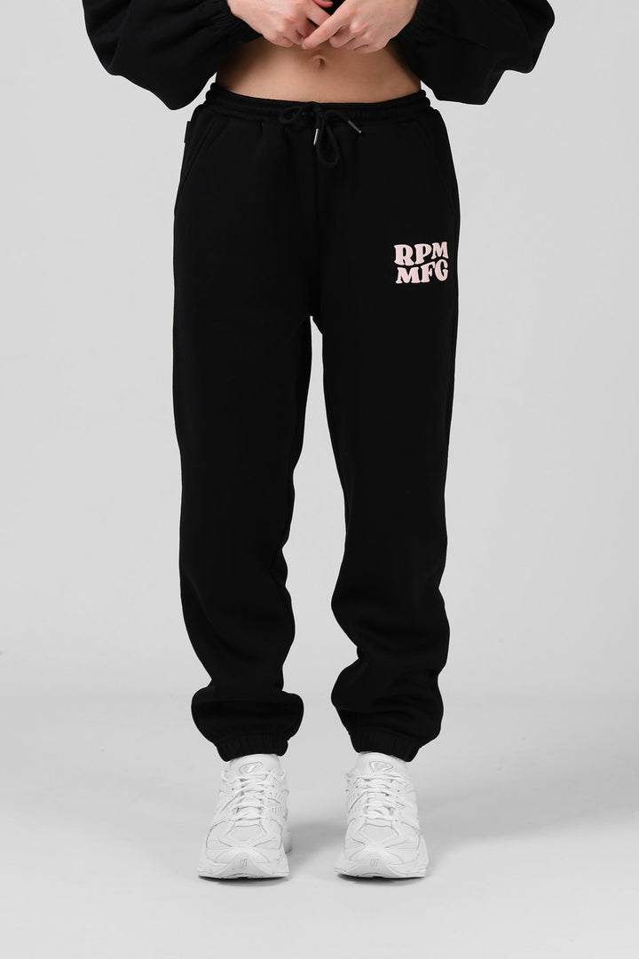 RPM Baggy Track Pant Black