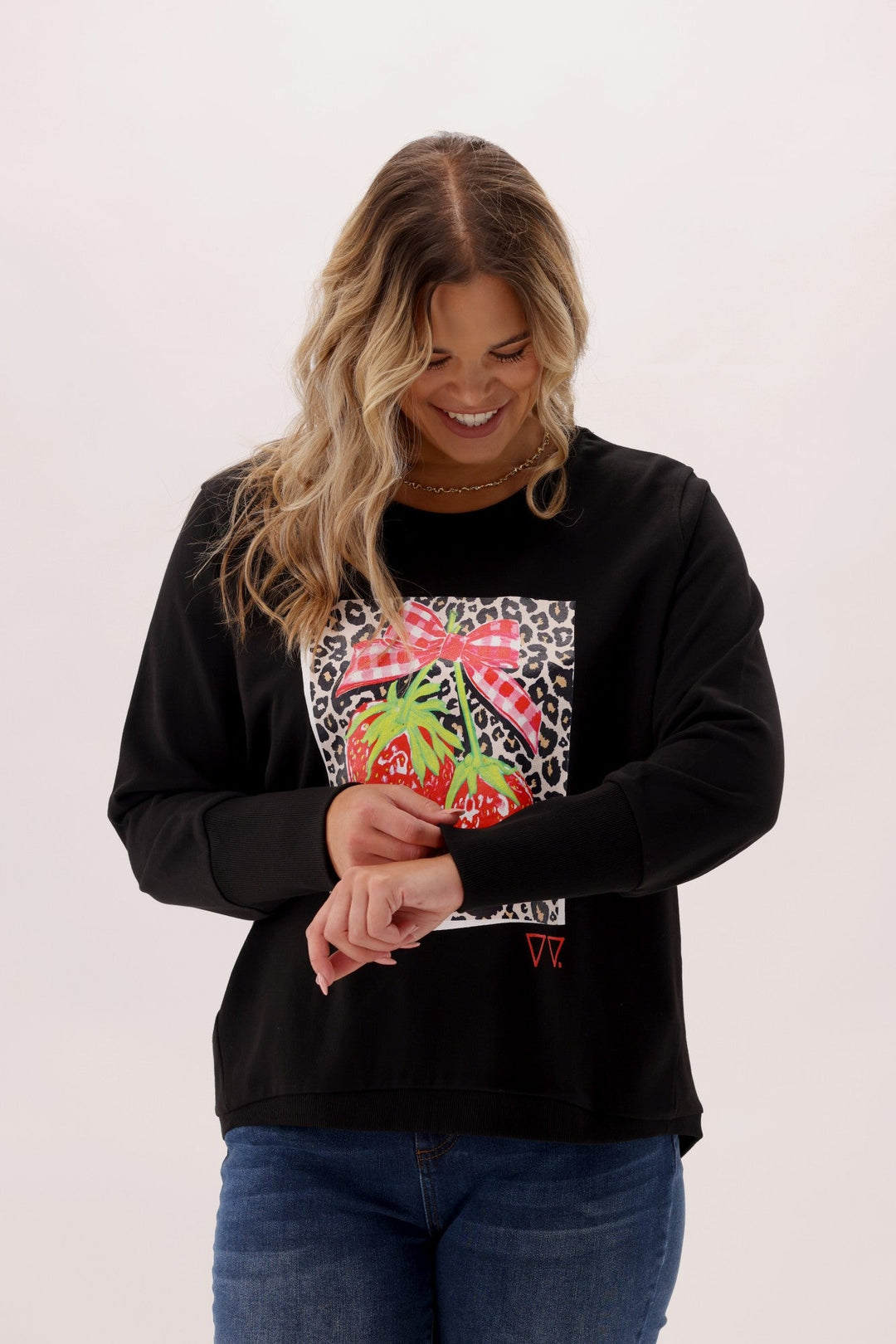 Rebel Club Berry Bliss Crew Black