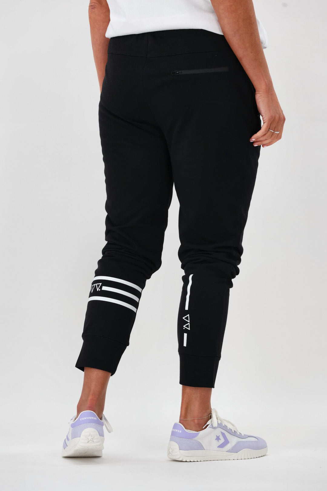 Rebel Club Kickback Pant Black White