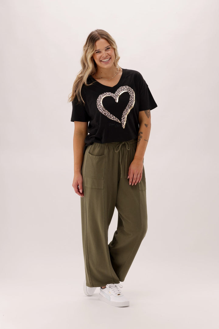Rebel Club Nova Barrel Pant Khaki