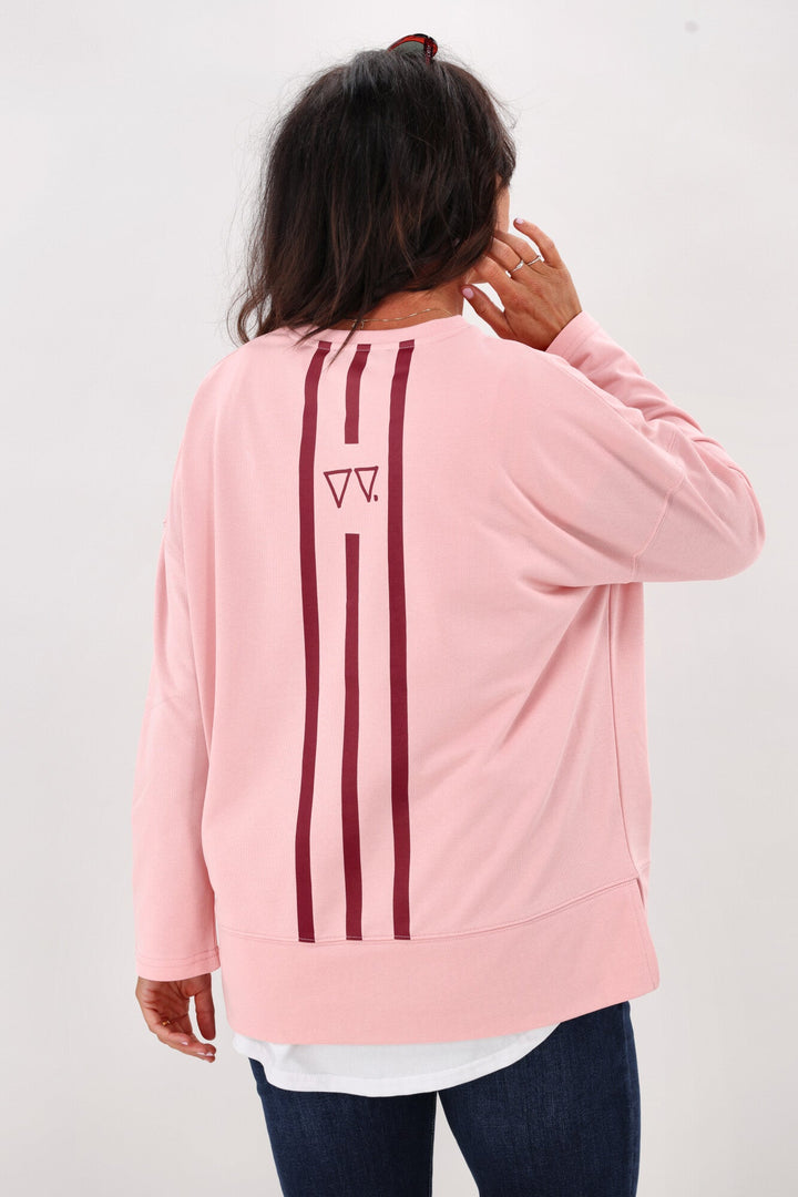 Rebel Club Phoenix Throw On Top Pink