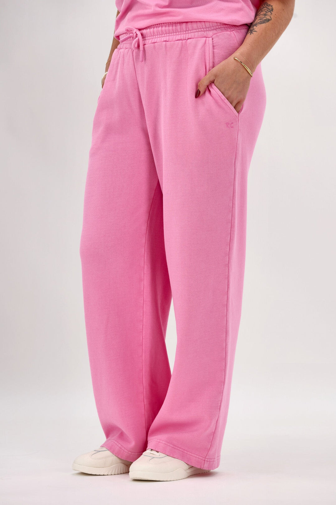 Rebel Club Remi Track Pant Pink Wash