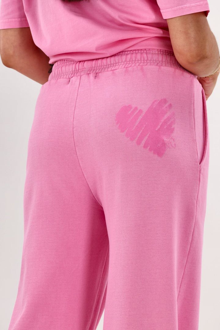 Rebel Club Remi Track Pant Pink Wash