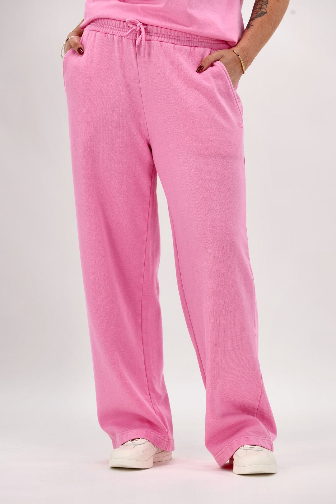 Rebel Club Remi Track Pant Pink Wash